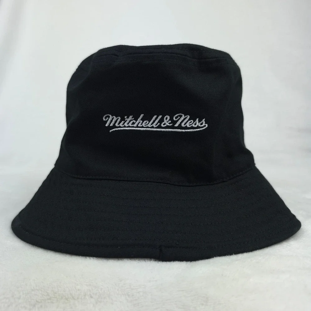 San Antonio Spurs Mitchell & Ness NBA Reversible Bucket XL/2XL Hat Cap Black New